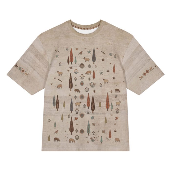 Gabbeh Pastoral Oversized T-Shirt - Image 3