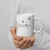 Gabbeh Sarv White Glossy Mug - Image 5